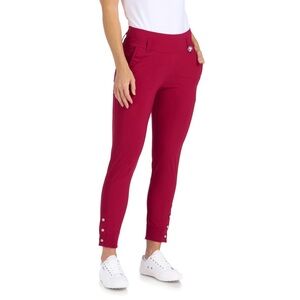 NEW Swingdish Women’s Ariana Slim Crimson Jogger Active Golf Performance Small